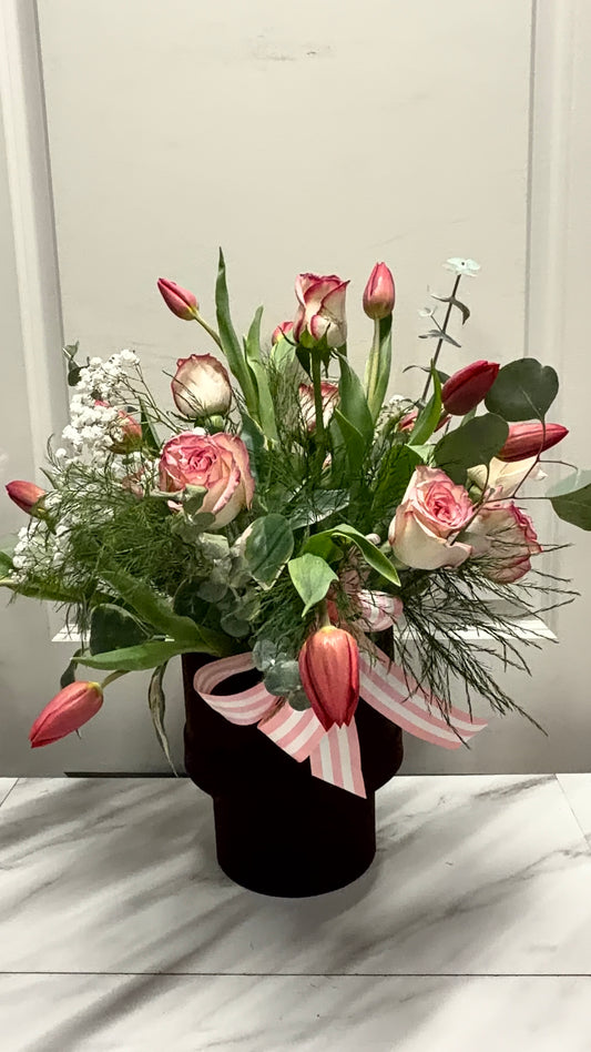 Large fresh floral centerpiece