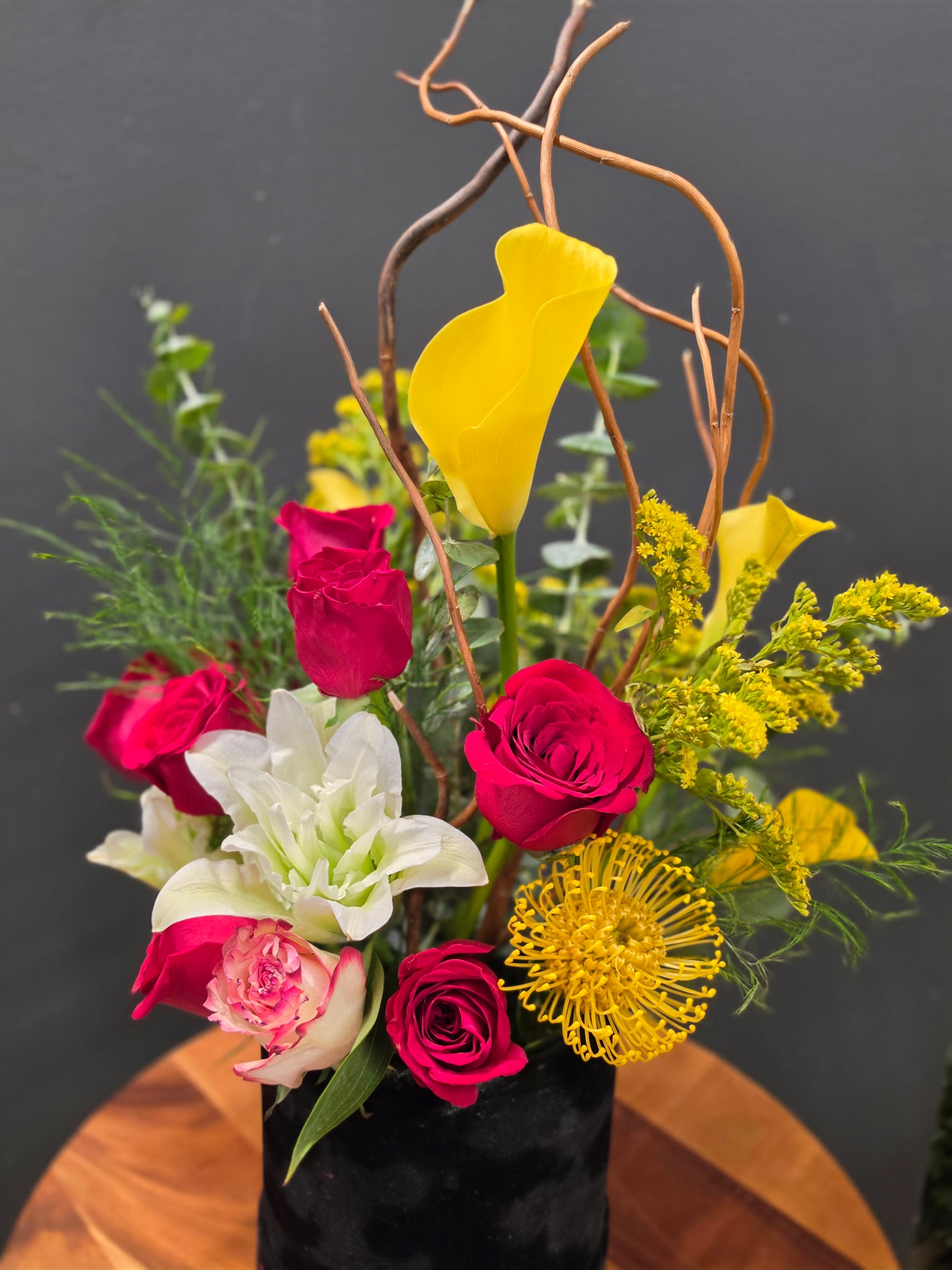 Luxury fresh floral centerpiece