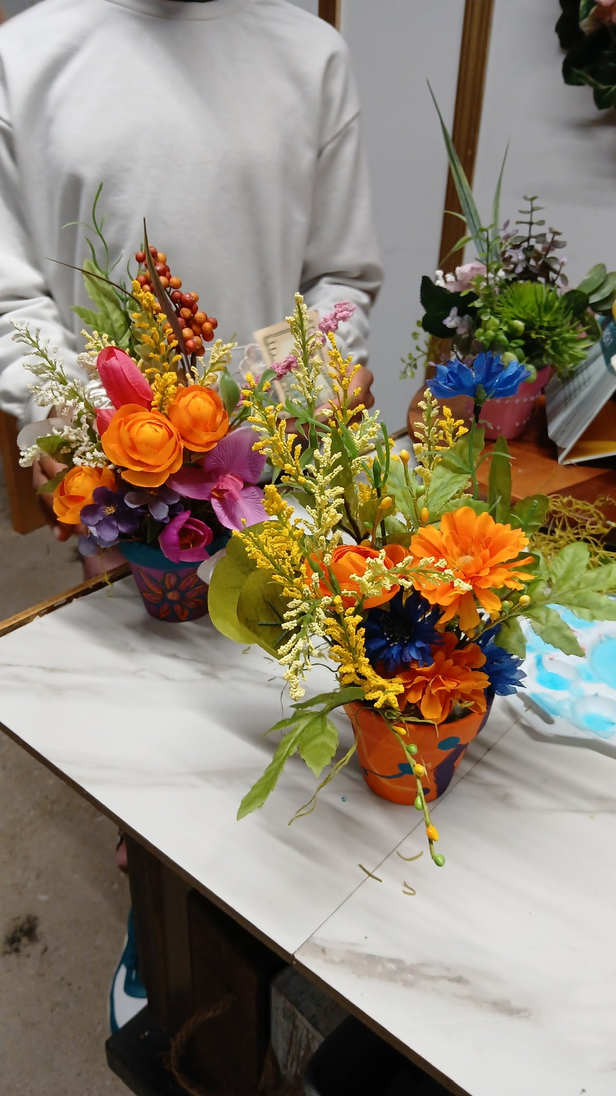 Pumpkins and Petals Fall Class for Kids!