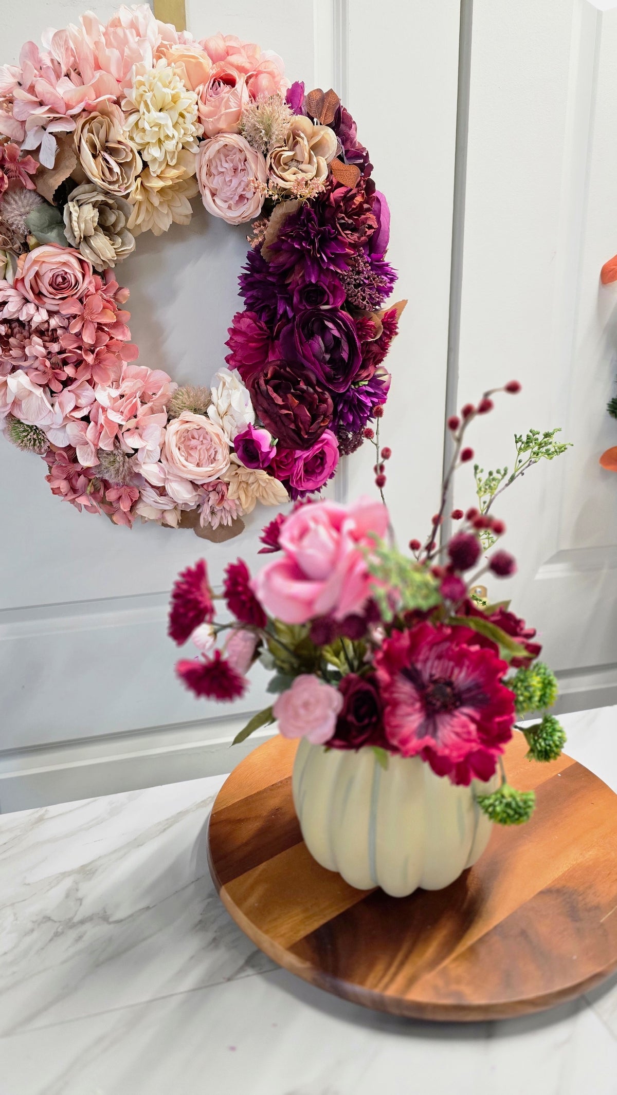 Centerpiece and Wreath Package