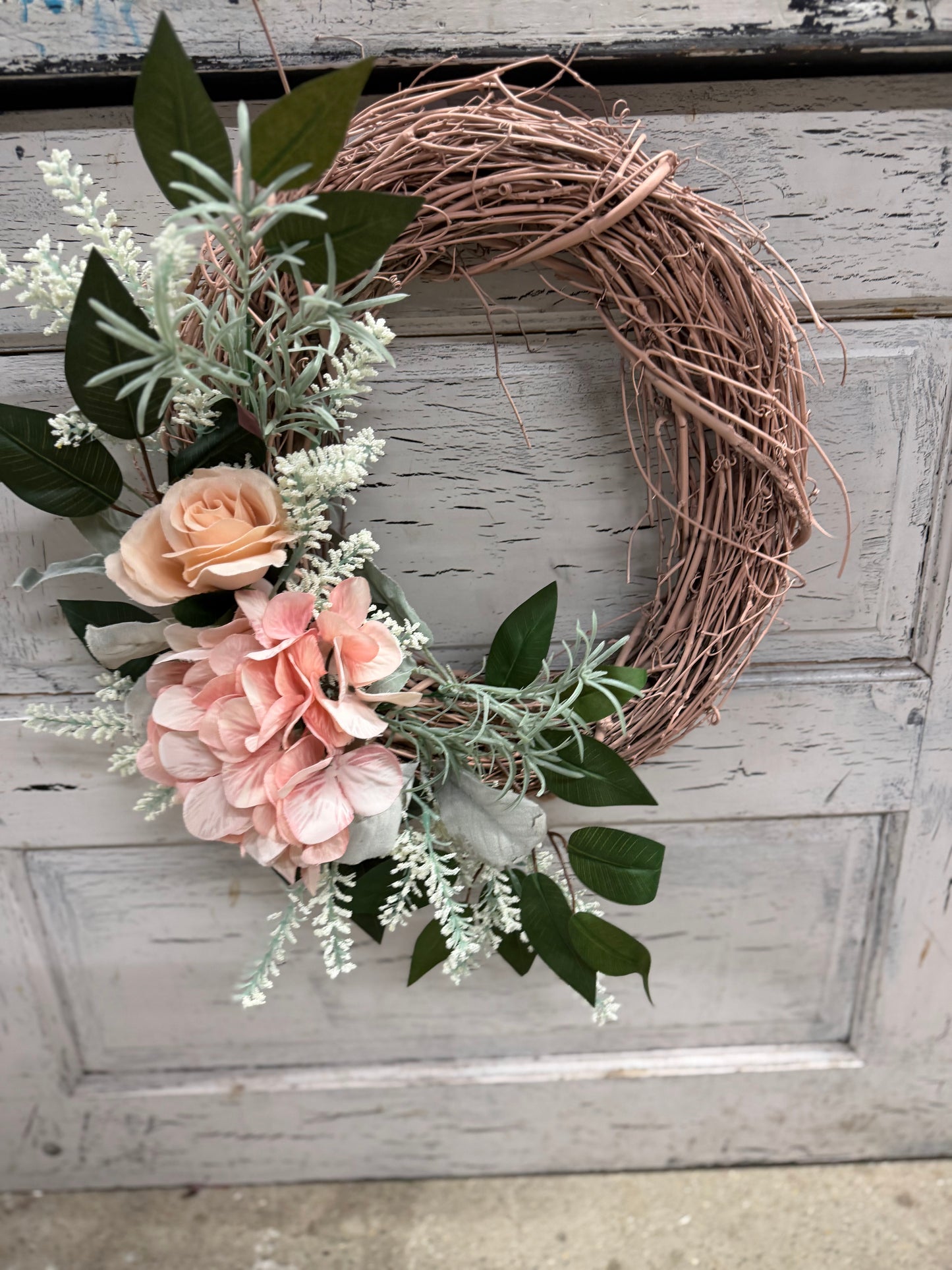Sold out! Bundle faux floral wreath and sweet treats