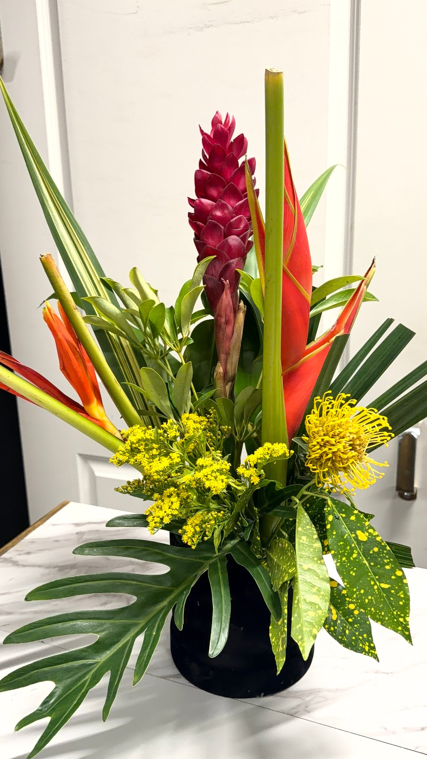 Luxury fresh floral centerpiece