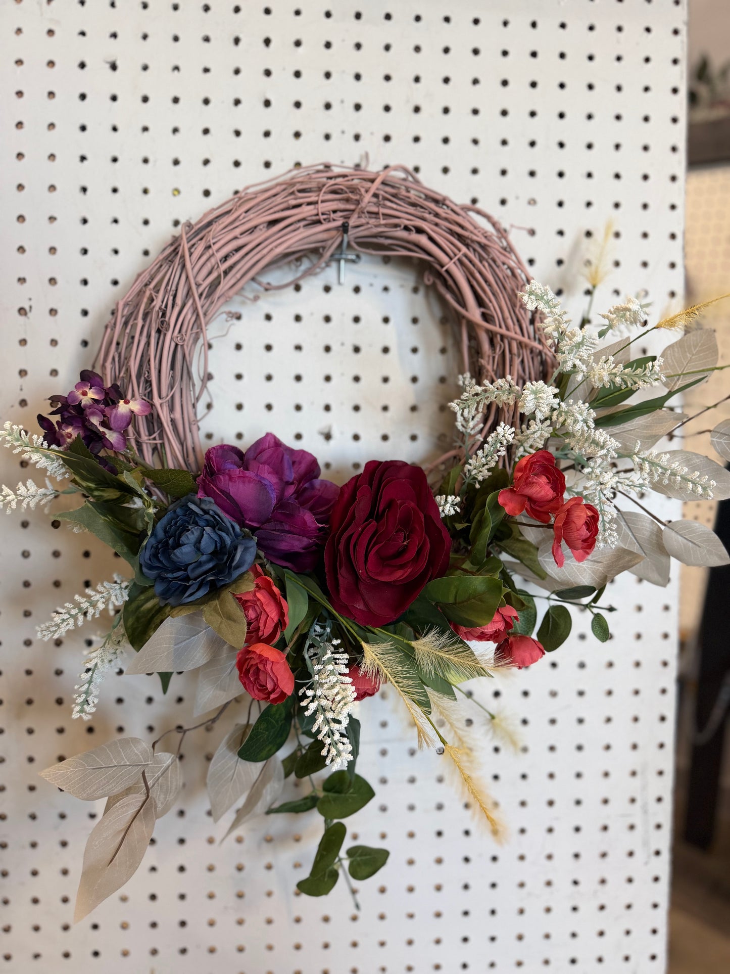 Sold out! Bundle faux floral wreath and sweet treats