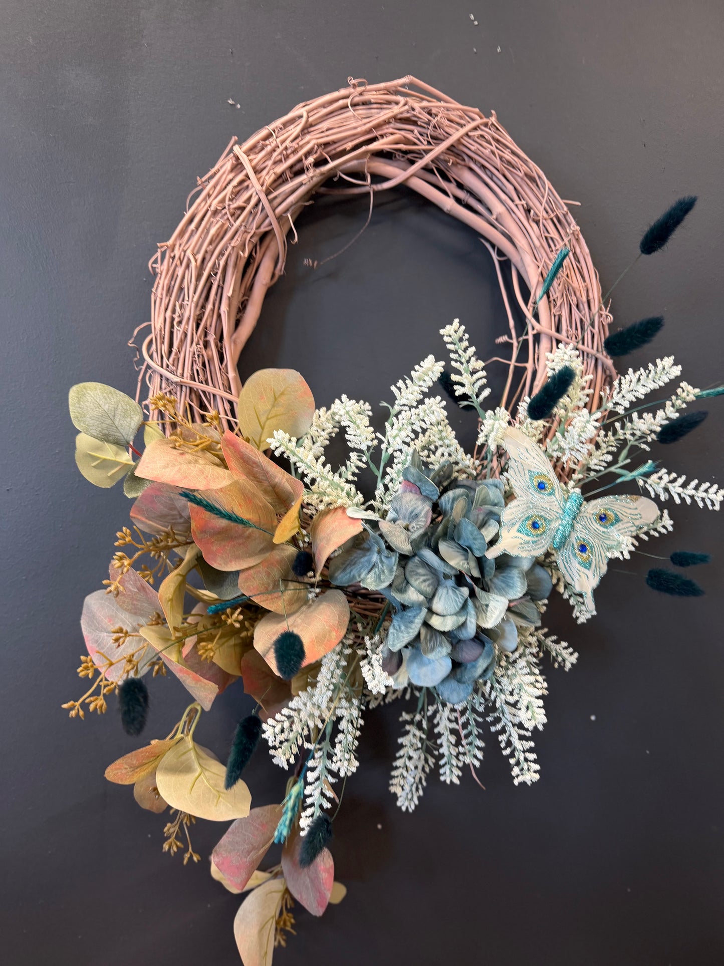Sold out! Bundle faux floral wreath and sweet treats