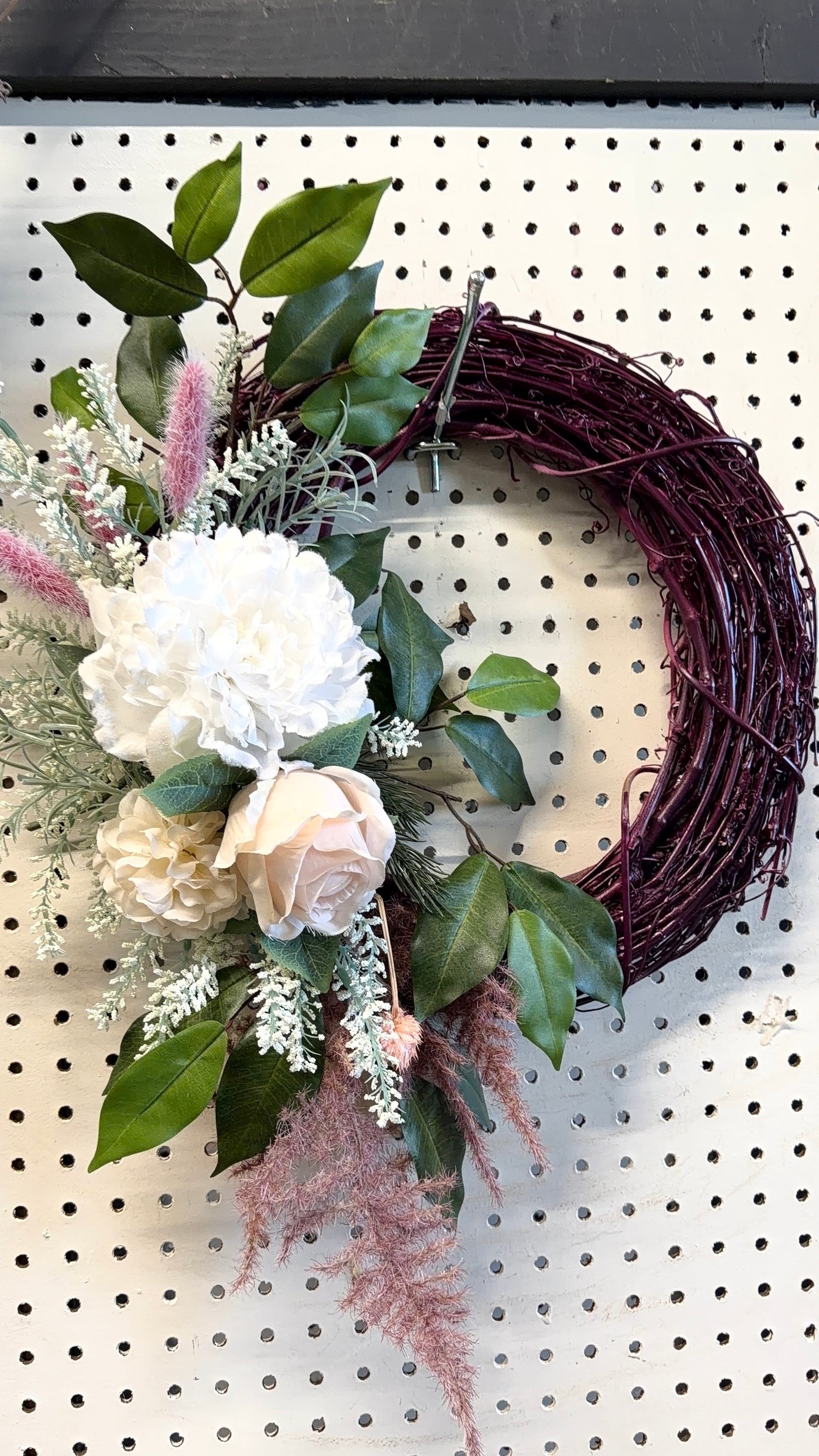 Sold out! Bundle faux floral wreath and sweet treats