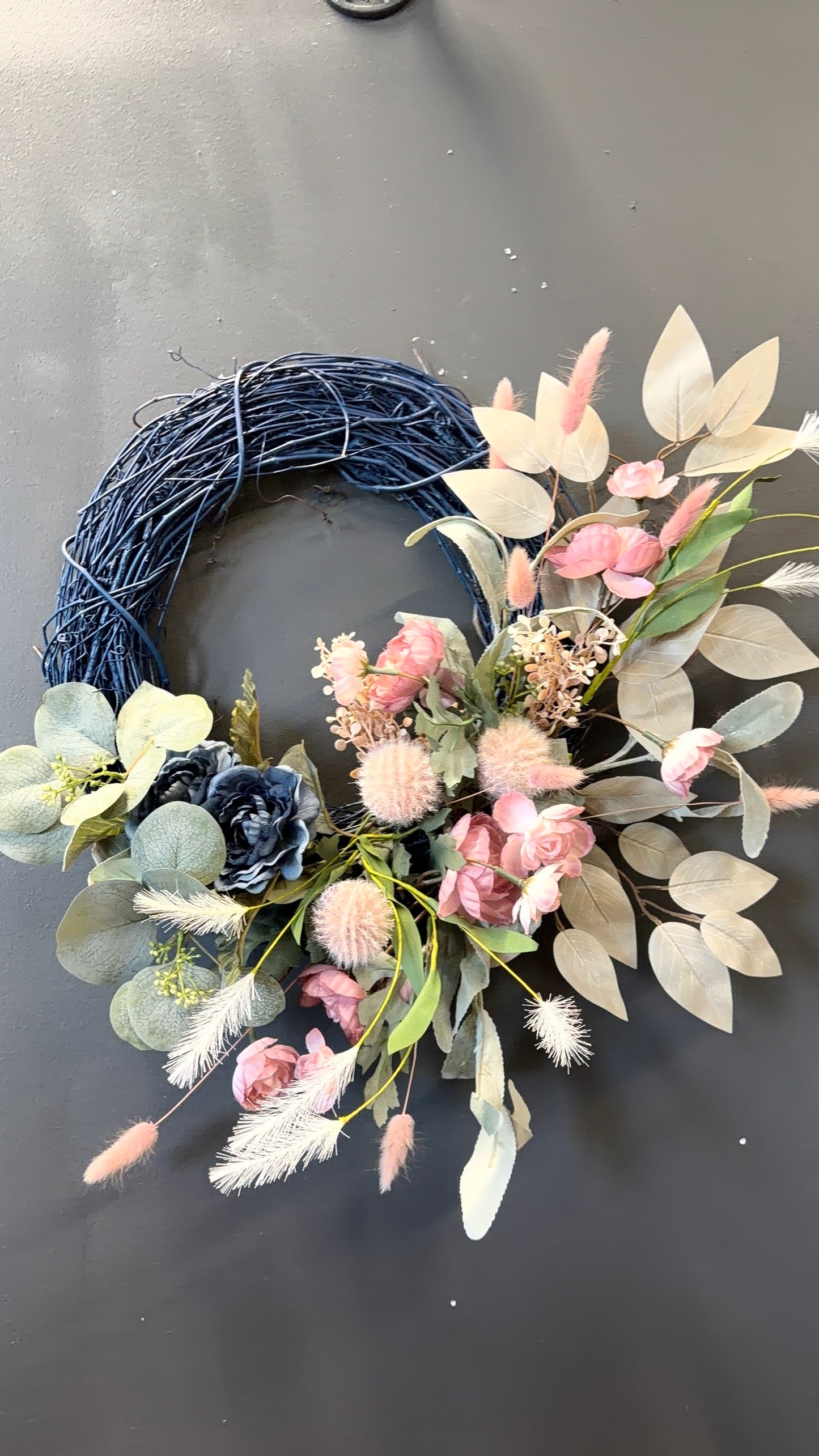 Sold out! Bundle faux floral wreath and sweet treats