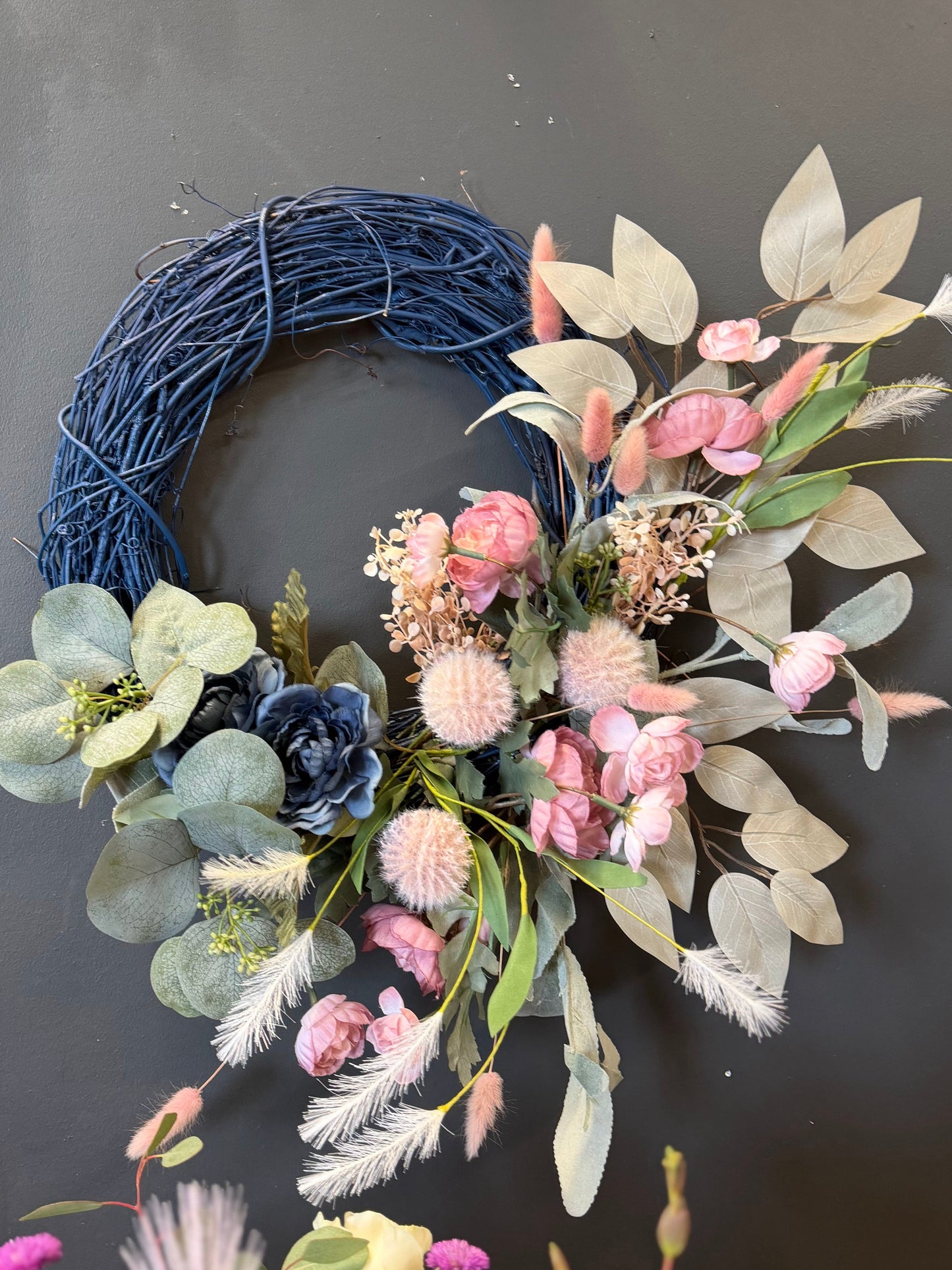 Sold out! Bundle faux floral wreath and sweet treats